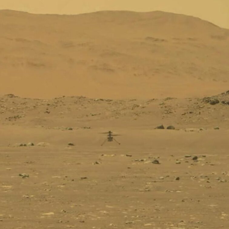 NASA’s Mars helicopter takes flight, 1st for another planet